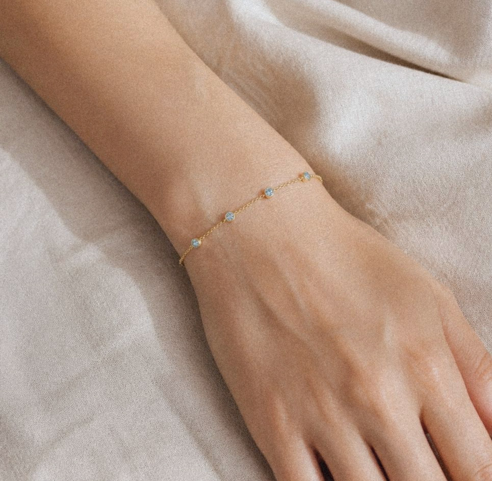 Mare Station Bracelet, worn