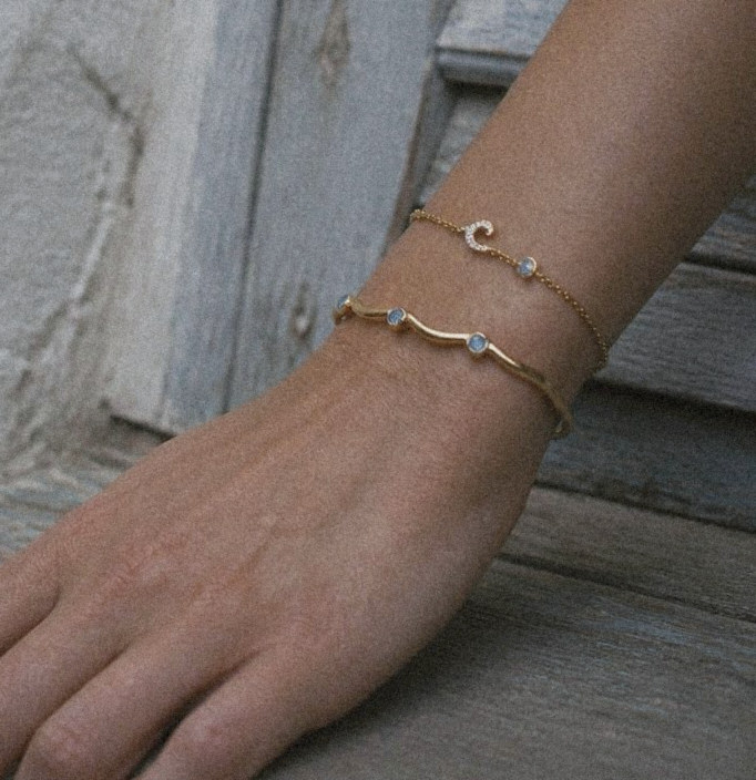 Marea Bangle, worn